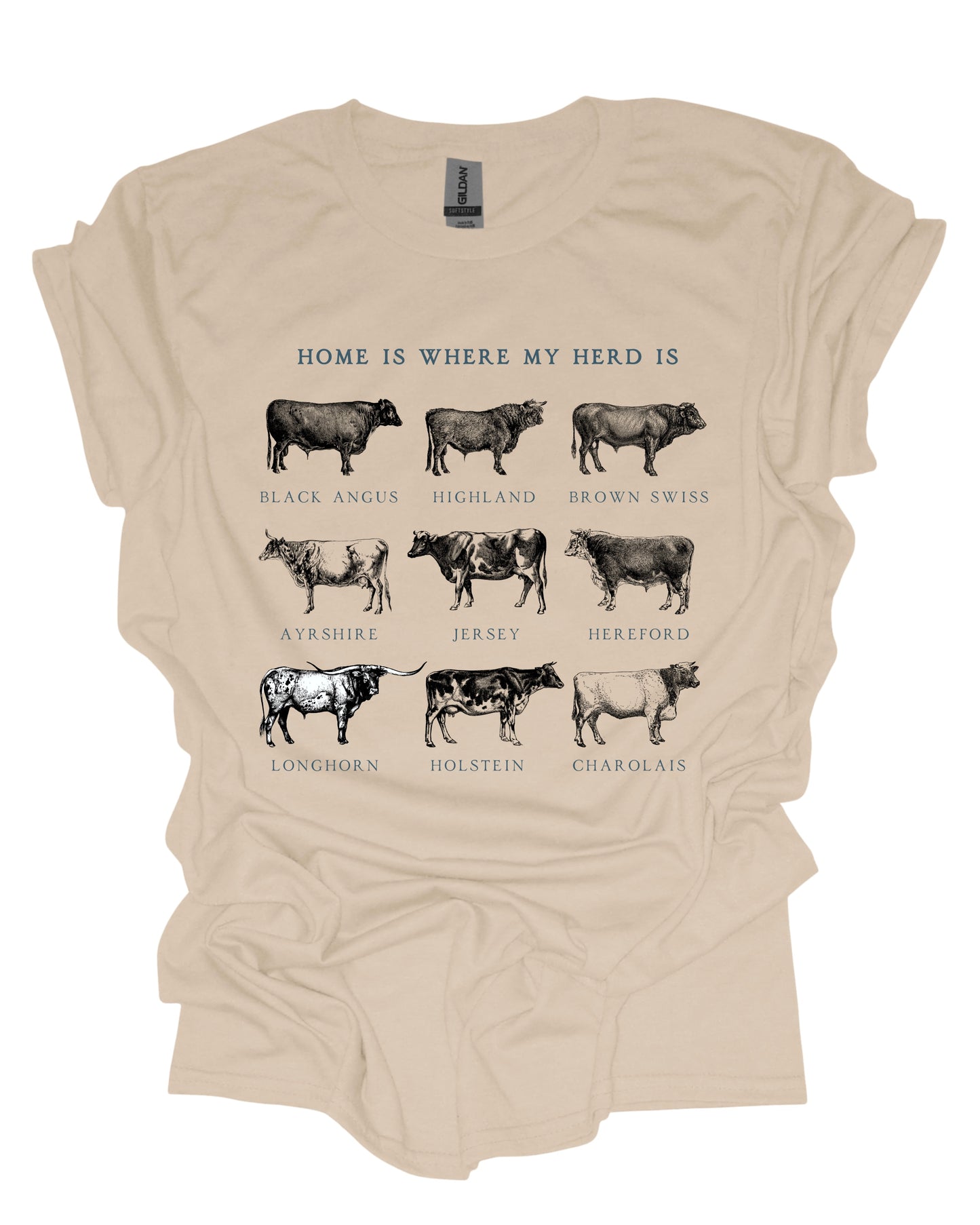 Home is where your herd is - DTF Transfer