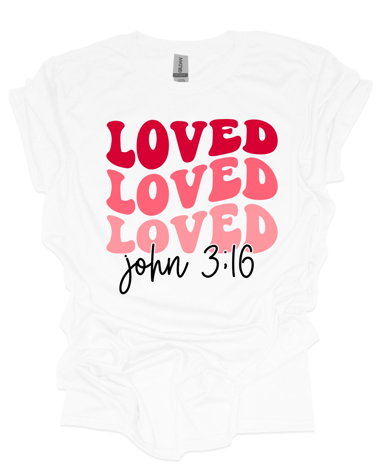 Loved John 3:16 - DTF Transfer