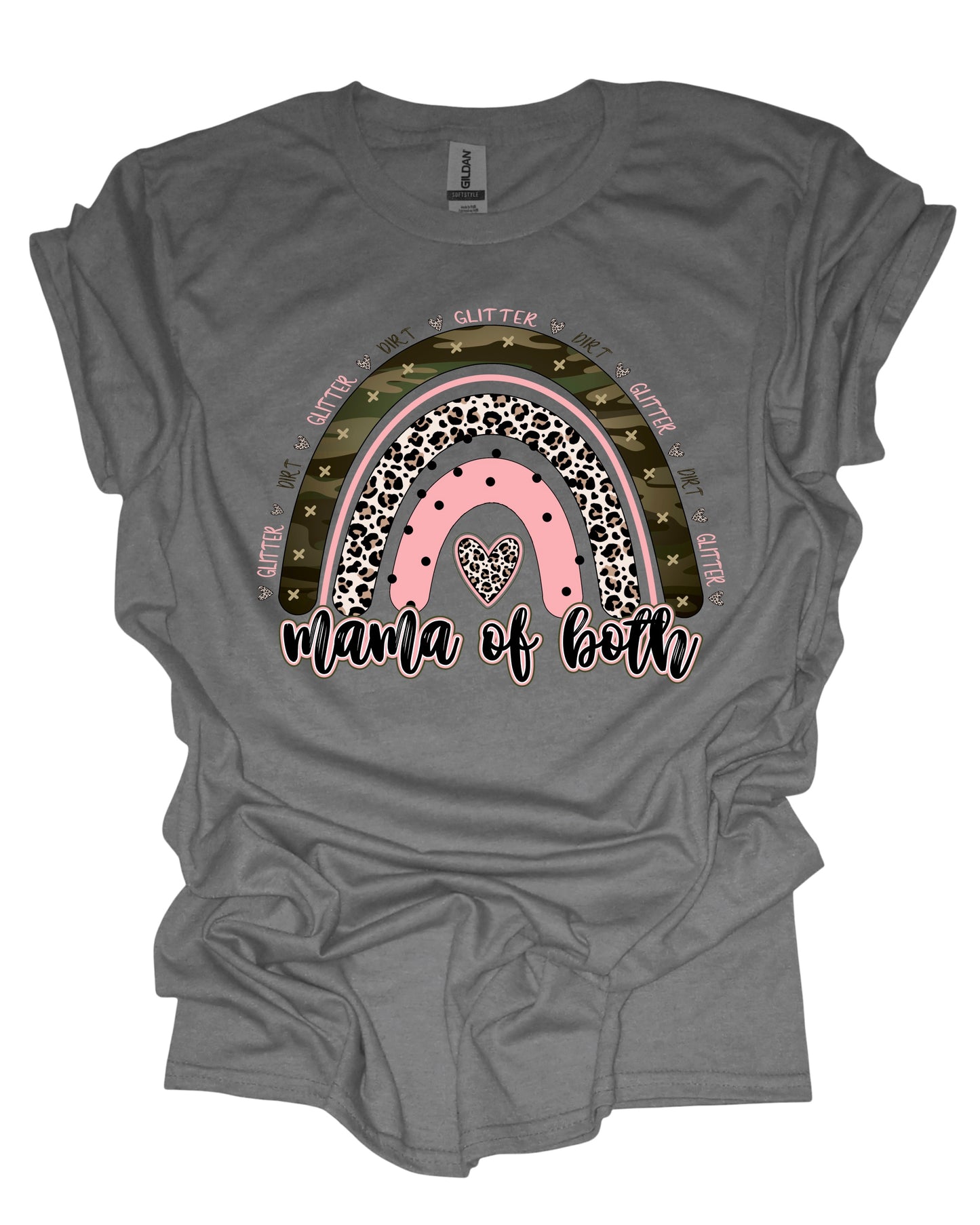 Mama of both glitter and dirt - DTF Transfer