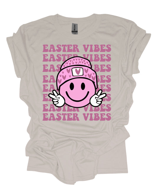 Easter Vibes smiley - DTF Transfer