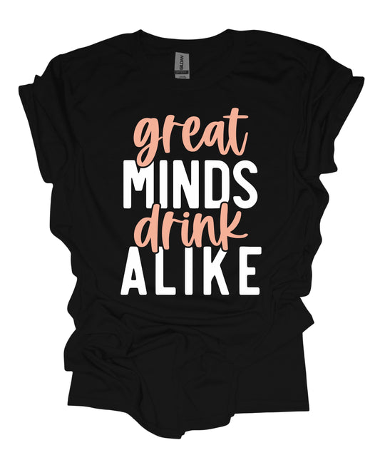 Great minds, drink alike - DTF Transfer