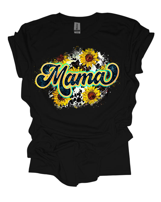 Sunflower retro mama  - DTF Transfer